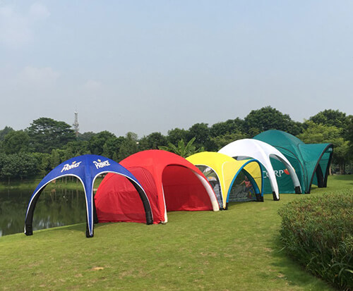 customized inflatable air tent