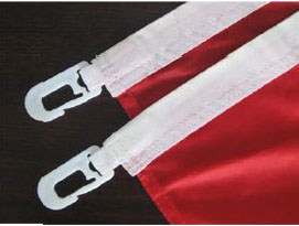 Rectangle Plastic Hook for custom flag