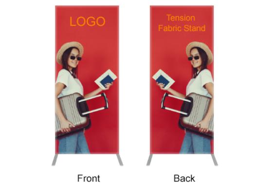 double sided fabric banner stand