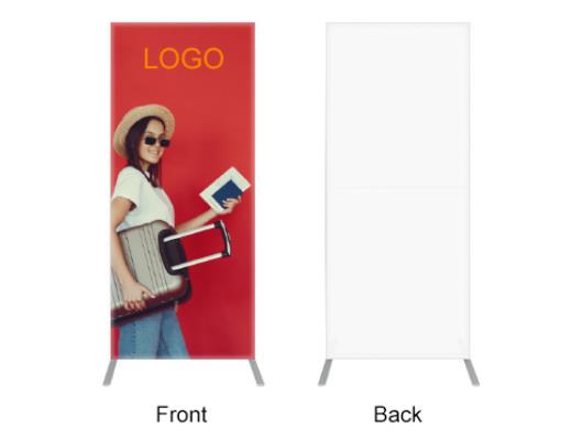 single sided fabric banner stand